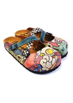 Calceo Chodaki ze wzorem ze sklepu Limango Polska w kategorii Klapki damskie - zdjęcie 189090516