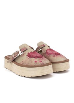 Calceo Chodaki w kolorze beżowym ze sklepu Limango Polska w kategorii Klapki damskie - zdjęcie 189090767