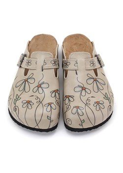 Calceo Chodaki w kolorze beżowym ze sklepu Limango Polska w kategorii Klapki damskie - zdjęcie 189090917