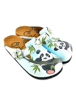 Calceo Chodaki w kolorze błękitnym ze wzorem ze sklepu Limango Polska w kategorii Klapki damskie - zdjęcie 189091245