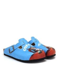 Calceo Chodaki w kolorze błękitnym ze sklepu Limango Polska w kategorii Klapki damskie - zdjęcie 189091406