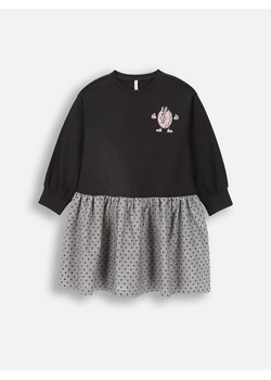 Coccodrillo Sukienka w kolorze czarno-szarym ze sklepu Limango Polska w kategorii Sukienki dziewczęce - zdjęcie 189094169