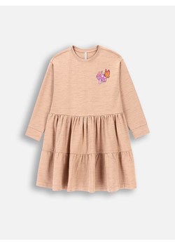 Coccodrillo Sukienka w kolorze jasnobrązowym ze sklepu Limango Polska w kategorii Sukienki dziewczęce - zdjęcie 189094185