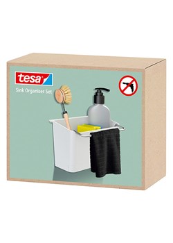 tesa Organizer kuchenny w kolorze białym - 12 x 14 cm ze sklepu Limango Polska w kategorii Akcesoria i przechowywanie - zdjęcie 189095169