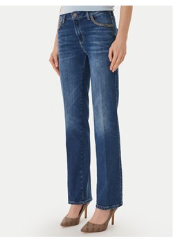 Guess Jeansy W6RA15 D6883 Granatowy Straight Leg ze sklepu MODIVO w kategorii Jeansy damskie - zdjęcie 189095235