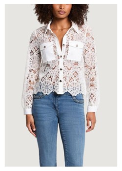 Morgan De Toi Bluzka 251-CIVI Biały Casual Fit ze sklepu MODIVO w kategorii Koszule damskie - zdjęcie 189095308