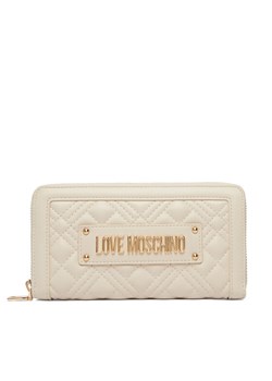 LOVE MOSCHINO Portfel JC5600PP1OLA0110 Écru ze sklepu MODIVO w kategorii Portfele damskie - zdjęcie 189095357