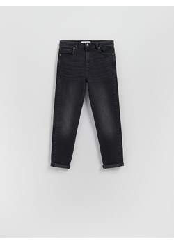 Reserved - Jeansy boyfriend slim - szary ze sklepu Reserved w kategorii Jeansy damskie - zdjęcie 189096895