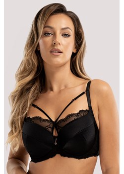 Unikat Belem biustonosz usztywniany z koronką czarny ze sklepu kontri.pl w kategorii Biustonosze - zdjęcie 189097897