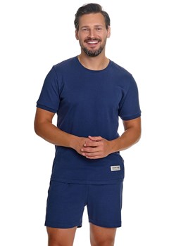 Doctor Nap PMB.7413 piżama męska krótki rękaw cosmos ze sklepu kontri.pl w kategorii Piżamy męskie - zdjęcie 189097938