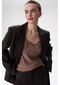 MARYNARKA DAMSKA DEMI CHOCO ze sklepu Jemiol w kategorii Marynarki damskie - zdjęcie 189098257