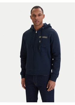 Aeronautica Militare Bluza 261FE2100UF00679 Granatowy Regular Fit ze sklepu MODIVO w kategorii Bluzy męskie - zdjęcie 189099079