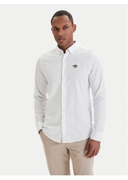 Aeronautica Militare Koszula 261CA1320UCT03532 Biały Regular Fit ze sklepu MODIVO w kategorii Koszule męskie - zdjęcie 189099088
