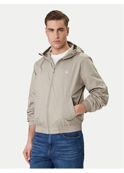 Calvin Klein Jeans Wiatrówka Harrington LV04RF521G Beżowy Regular Fit ze sklepu MODIVO w kategorii Kurtki męskie - zdjęcie 189099128