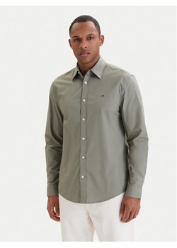 Tommy Jeans Koszula DM0DM22026 Zielony Regular Fit ze sklepu MODIVO w kategorii Koszule męskie - zdjęcie 189099178