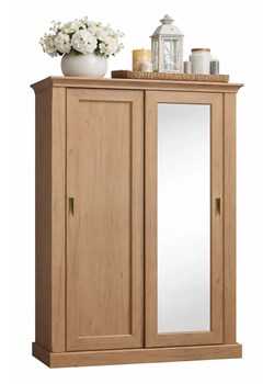 Szafa przesuwna w odcieniu kraft złoty E1-Z32 ze sklepu Edinos.pl w kategorii Szafy - zdjęcie 189100037