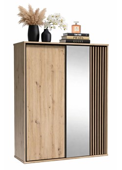 Szafa przesuwna z lamelami 179 cm N3-G19 ze sklepu Edinos.pl w kategorii Szafy - zdjęcie 189100039