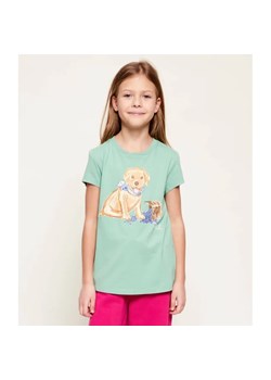 POLO RALPH LAUREN T-shirt DOG | Regular Fit ze sklepu Gomez Fashion Store w kategorii Bluzki dziewczęce - zdjęcie 189100068