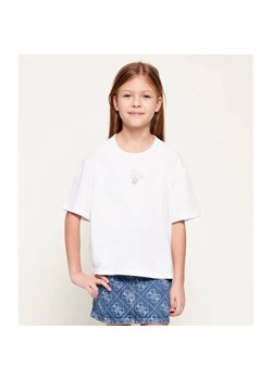 Guess T-shirt | Cropped Fit ze sklepu Gomez Fashion Store w kategorii Bluzki dziewczęce - zdjęcie 189100077