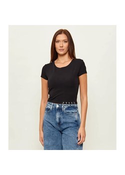 GUESS T-shirt ELISABETTE | Cropped Fit ze sklepu Gomez Fashion Store w kategorii Bluzki damskie - zdjęcie 189100206