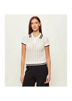 GUESS Polo POINTELLE VIENNA | Slim Fit ze sklepu Gomez Fashion Store w kategorii Swetry damskie - zdjęcie 189100337