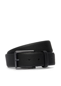 Pasek Calvin Klein Warmth Buckle Pebble 35Mm Fixed LV04D7062G Czarny ze sklepu eobuwie.pl w kategorii Paski męskie - zdjęcie 189101507