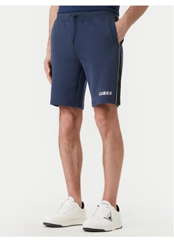 Guess Szorty sportowe Z4RD04 KB3P2 Granatowy Regular Fit ze sklepu MODIVO w kategorii Spodenki męskie - zdjęcie 189101935