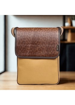 złota torba skórzana listoniszka na ramię Master ze sklepu Słoń Torbalski w kategorii Listonoszki - zdjęcie 189102825