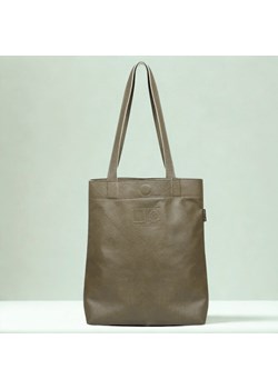 -zielona torebka damska skórzana shopperka Chiara ze sklepu Słoń Torbalski w kategorii Torby Shopper bag - zdjęcie 189102838