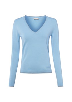 Liu Jo Collection Sweter damski z dzianiny Kobiety jasnoniebieski jednolity ze sklepu vangraaf w kategorii Swetry damskie - zdjęcie 189102869