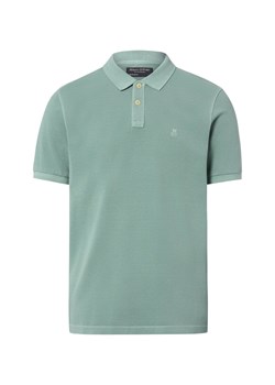 Marc O'Polo Męska koszulka polo Mężczyźni Bawełna (100%) seledynowy jednolity ze sklepu vangraaf w kategorii T-shirty męskie - zdjęcie 189102877