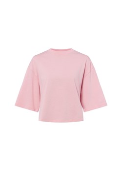 EDITED Koszulka damska - Enzo Kobiety Bawełna (100%) różowy jednolity ze sklepu vangraaf w kategorii Bluzki damskie - zdjęcie 189102909