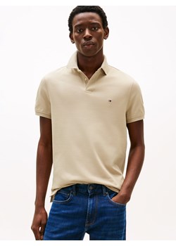 Tommy Hilfiger Męska koszulka polo Mężczyźni Bawełna melanżowy jednolity ze sklepu vangraaf w kategorii T-shirty męskie - zdjęcie 189102937