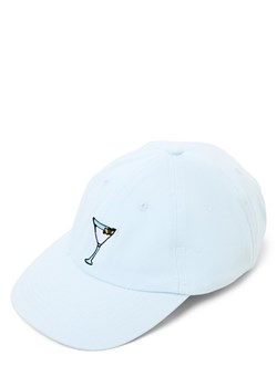 Nils Sundström Czapka męska Mężczyźni Bawełna (100%) jasnoniebieski jednolity ze sklepu vangraaf w kategorii Czapki z daszkiem męskie - zdjęcie 189102956