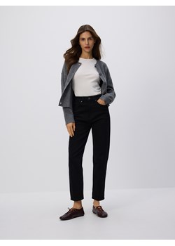 Reserved - Jeansy mom fit - czarny ze sklepu Reserved w kategorii Jeansy damskie - zdjęcie 189102997