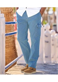 Jeasowe spodnie bojówki ze stretchem ze sklepu Atlas For Men w kategorii Jeansy męskie - zdjęcie 189103099