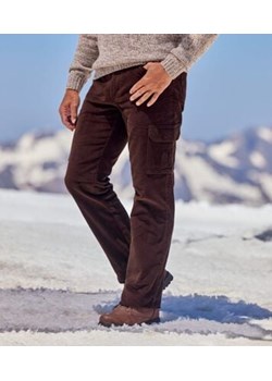 Luźne spodnie-bojówki sztruksowe ze stretchem ze sklepu Atlas For Men w kategorii Spodnie męskie - zdjęcie 189103105