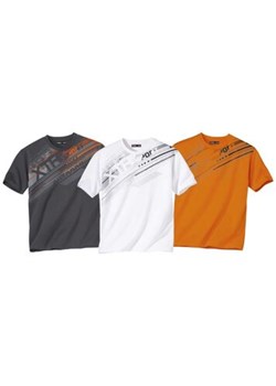 Zestaw 3 t-shirtów Graphic Sport ze sklepu Atlas For Men w kategorii T-shirty męskie - zdjęcie 189103179