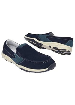 Śródziemnomorskie mokasyny z gumką ze sklepu Atlas For Men w kategorii Mokasyny męskie - zdjęcie 189103185