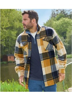 Polarowa koszula wierzchnia w kratę ze sklepu Atlas For Men w kategorii Kurtki męskie - zdjęcie 189103225