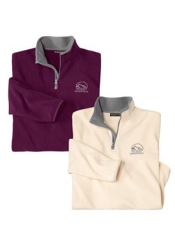 Zestaw 2 swetrów z mikropolaru Sport Mountain ze sklepu Atlas For Men w kategorii Swetry męskie - zdjęcie 189103257