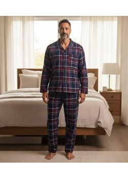 Flanelowa, szkocka piżama piżama ze sklepu Atlas For Men w kategorii Piżamy męskie - zdjęcie 189103259