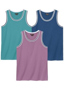 Zestaw 3 luźnych podkoszulek ze sklepu Atlas For Men w kategorii T-shirty męskie - zdjęcie 189103476