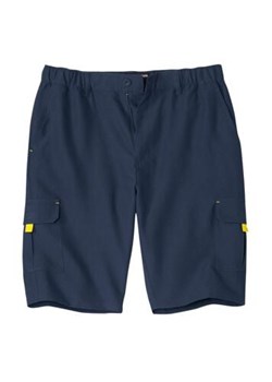 Luźne bermudy-bojówki z mikrofibry ze sklepu Atlas For Men w kategorii Spodnie męskie - zdjęcie 189103579