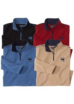 Zestaw 4 bluz z mikropolaru Wild Country ze sklepu Atlas For Men w kategorii Swetry męskie - zdjęcie 189103625