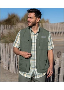 Kamizelka reporterska z wieloma kieszeniami ze sklepu Atlas For Men w kategorii Swetry męskie - zdjęcie 189103807