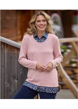 Cienki sweter 2 w 1 z efektem iluzji ze sklepu Atlas For Men w kategorii Bluzki damskie - zdjęcie 189103975