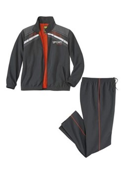 Dwukolorowy, sportowy komplet dresowy z mikrofibry ze sklepu Atlas For Men w kategorii Dresy męskie - zdjęcie 189104007