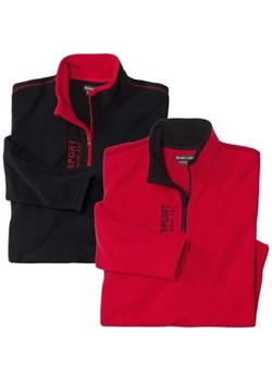 Zestaw 2 sportowych swetrów z mikropolaru ze sklepu Atlas For Men w kategorii Swetry męskie - zdjęcie 189104046