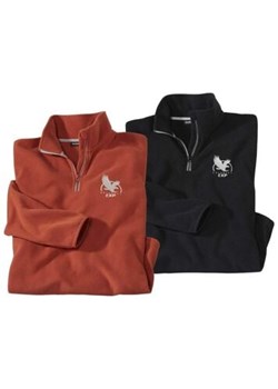 Zestaw 2 bluz z moltonu ze sklepu Atlas For Men w kategorii Swetry męskie - zdjęcie 189104268